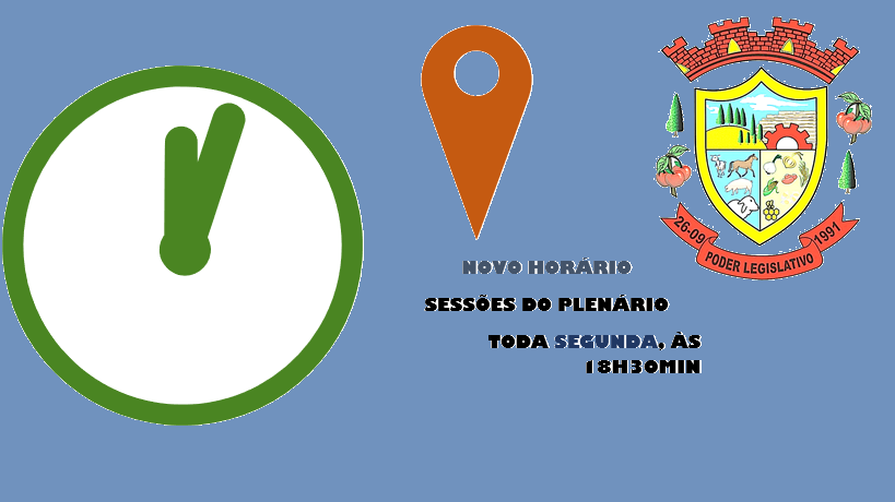 Sessões do Plenário funcionarão em novo dia e horário